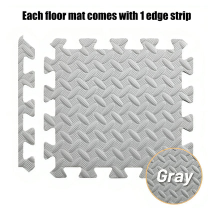Interlocking EVA Foam Fitness Mats for Gyms and Play Areas