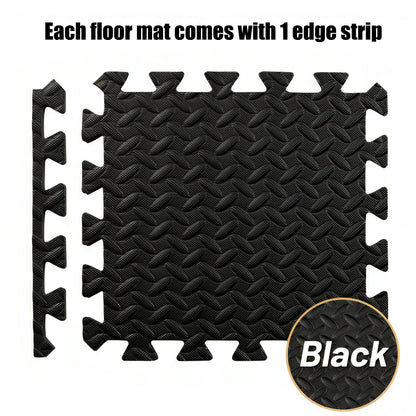 Interlocking EVA Foam Fitness Mats for Gyms and Play Areas